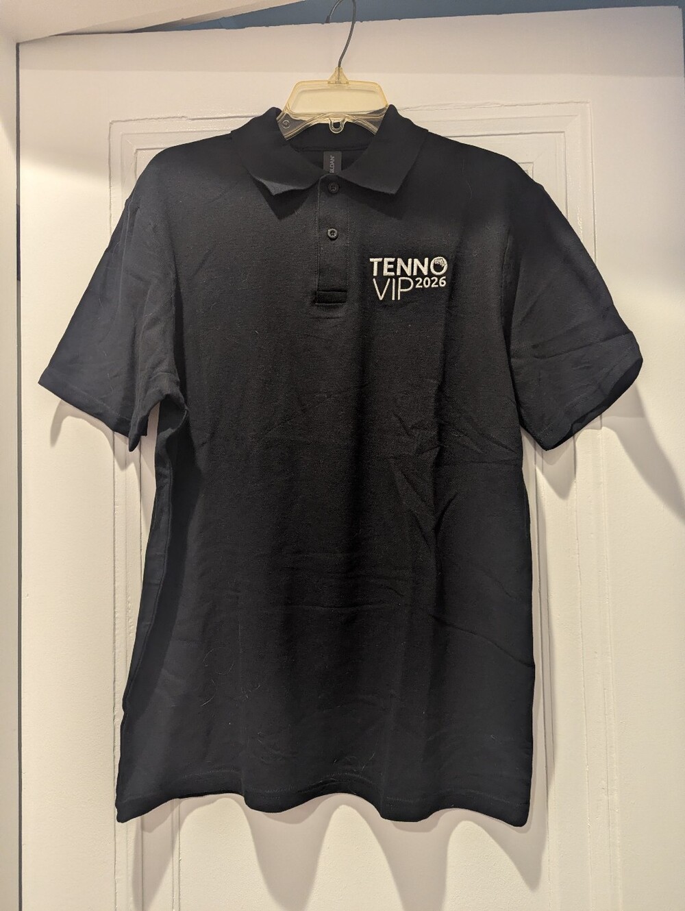 Warframe Tenno VIP 2026 Black Men's Polo Shirt